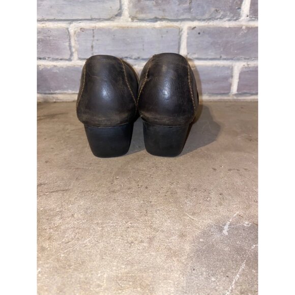 Ankle Boots Size 9 Womens Leather Western Clogs Heels Slip On Loafers Cowboy - Picture 11 of 16